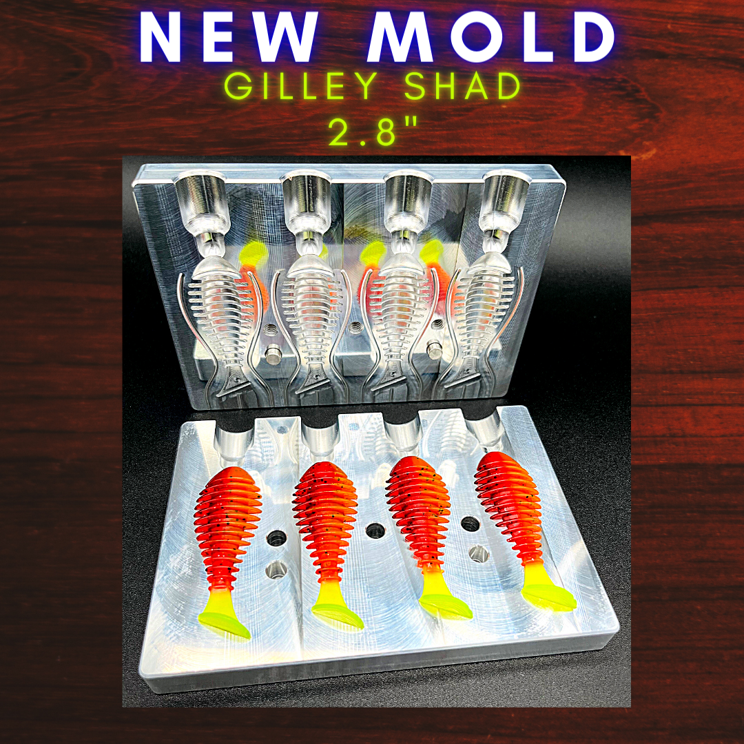 GILLEY SHAD 2.8"