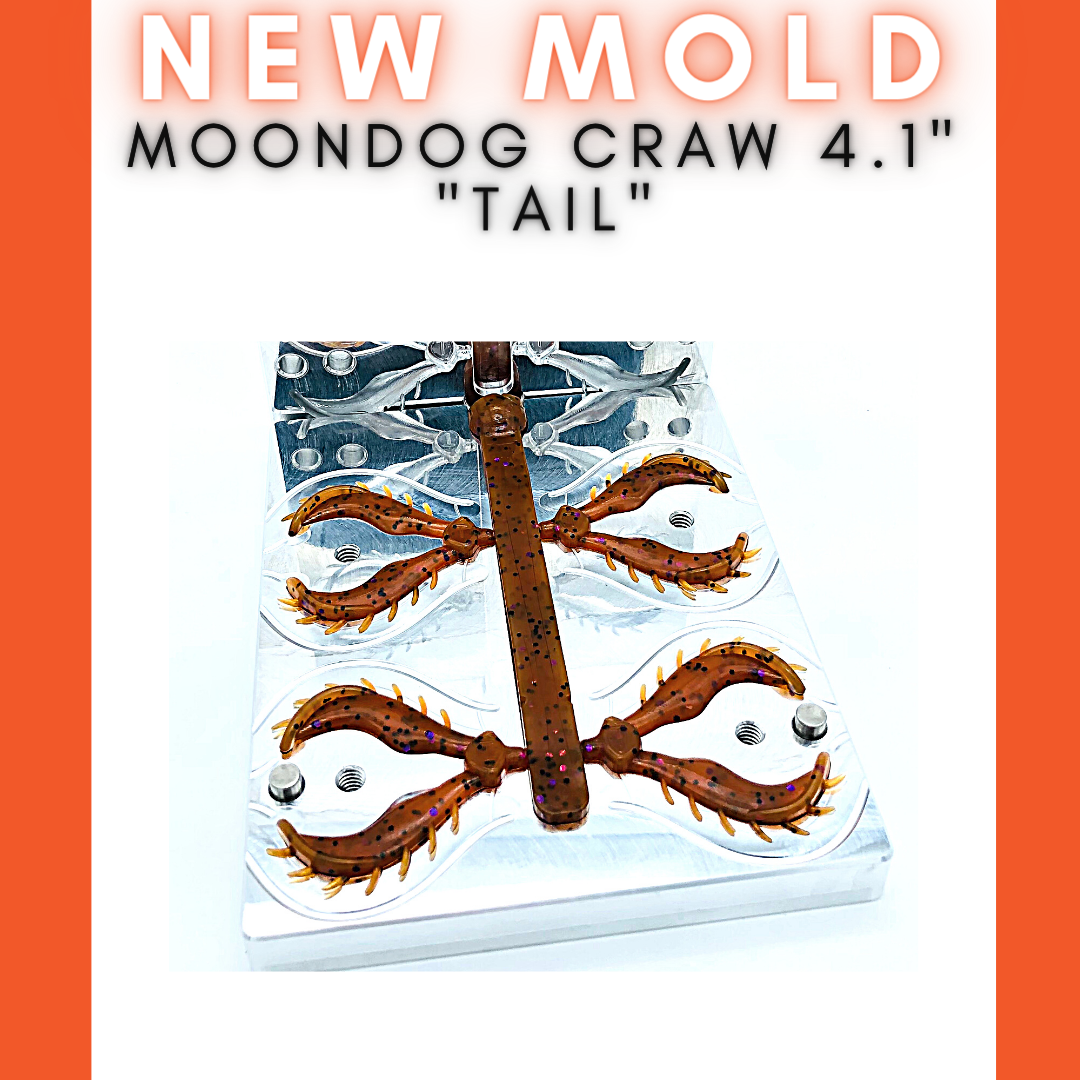 MOONDOG CRAW 4.1" - TAIL MOLD