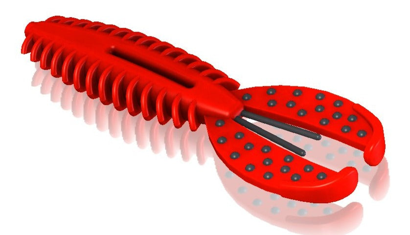 Fishing Lure Mold - 3.5 Inch Crazy Hawg Creature Bait Mold, Single Cavity For Soft Plastic Lures