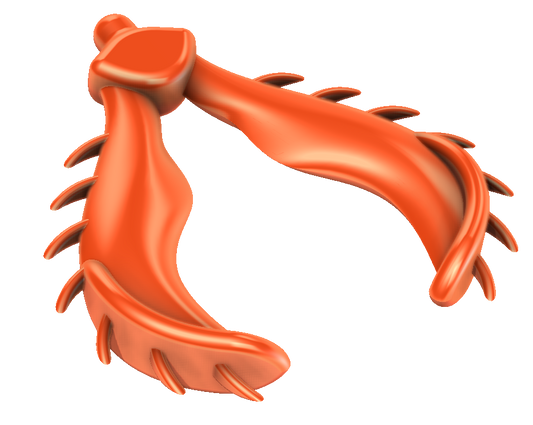 MOONDOG CRAW 4.1" - TAIL MOLD